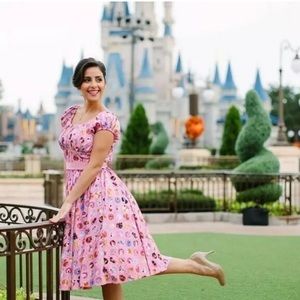 Disney Parks Pink Dogs Dress